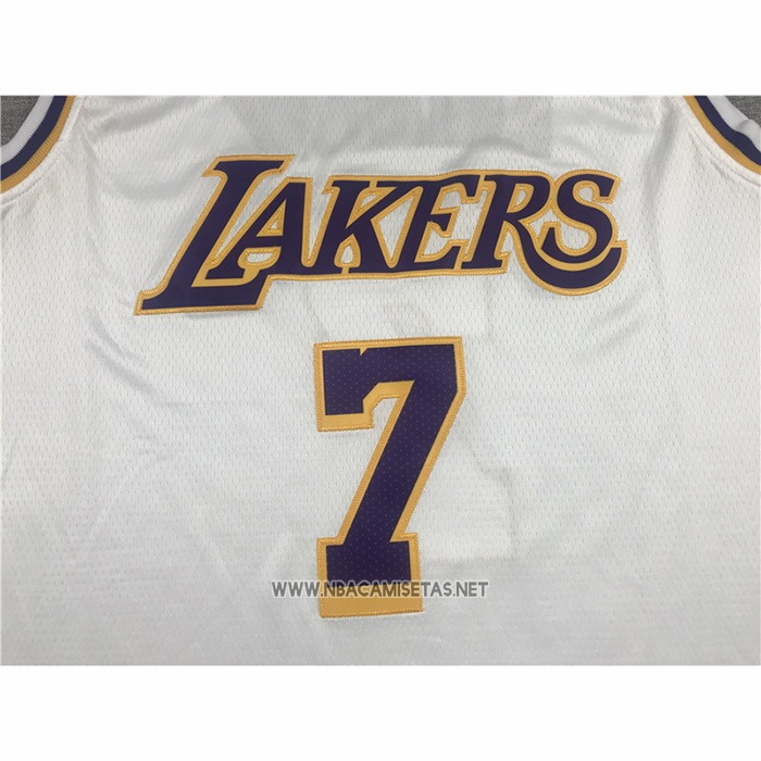 Camiseta Los Angeles Lakers Carmelo Anthony NO 7 Association 2021 Blanco